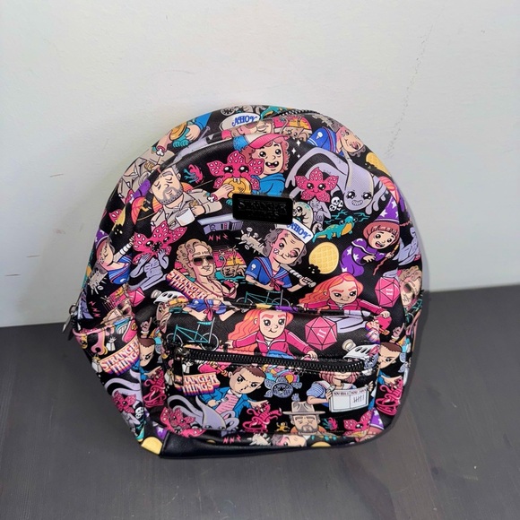 Bioworld Netflix Stranger Things Chibi Mini Backpack - Picture 2 of 6